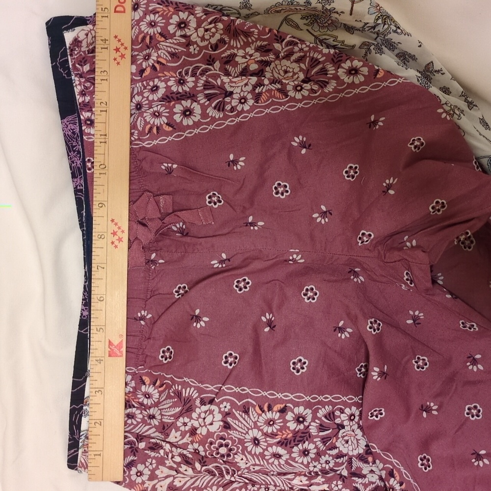 Victoria's Secret Floral Pajama Pants Set Of 3 - Picture 3 of 7